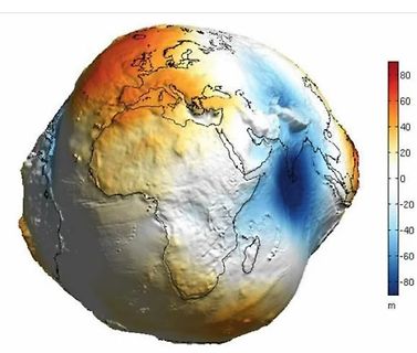 3D-Visualisierung der Meeresbodentopographie oder Erdoberflächenreliefs