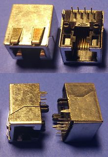 USB-Buchsen aus Metall