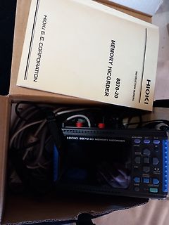 HIOKI 8870-20 Memory Hicorder mit Bedienungsanleitung