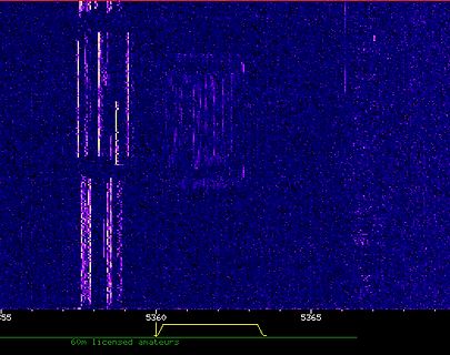 Oszilloskop-Screenshot eines Signals