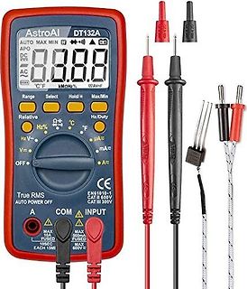 Digitalmultimeter mit Messleitungen