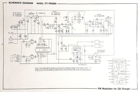 Schaltplan eines FM Modulators für CD Charger