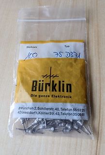 Beutel mit elektronischen Bauteilen von Bürklin