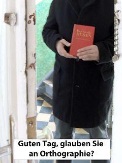 Meme mit Buch und Text