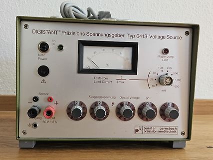 Präzisions Spannungsgeber Typ 6413