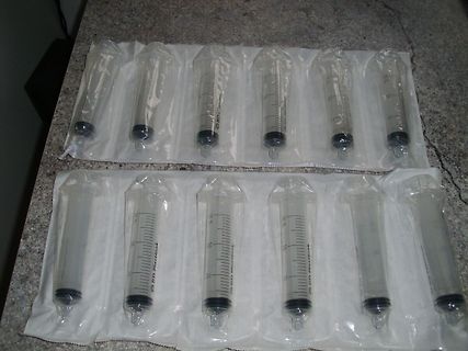 Verpackte Spritzen