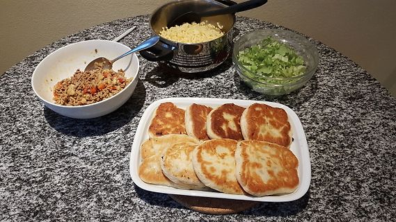 Essen auf einem Tisch