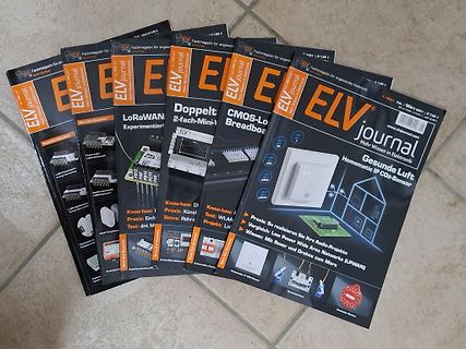 Stapel ELV Journal Fachmagazine