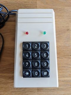 Tastenfeld eines elektronischen Geräts