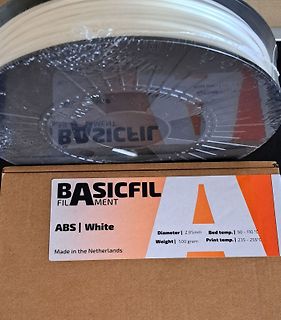 Verpackung von weißem ABS-3D-Druckerfilament