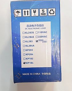 Verpackung einer DC-Elektroniklast