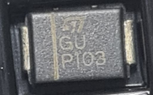 Nahaufnahme eines elektronischen Bauteils