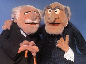 Zwei Puppen/Muppets