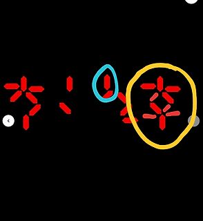 Abfotografierter 7-Segment-Display-Teil