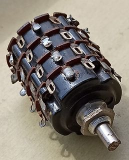 Kommutator eines Elektromotors