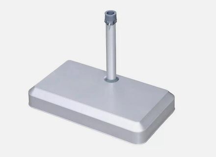 Metallischer Gegenstand mit Stiel