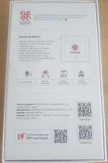 Verpackung eines ESP32-S3-BOX-3 Moduls