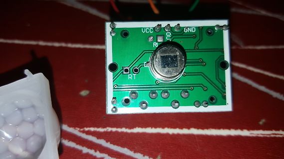 Leiterplatte mit IR-Sensor Modul