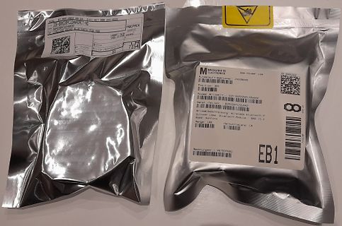 Verpackungen von Mouser Electronics Bluetooth Modulen