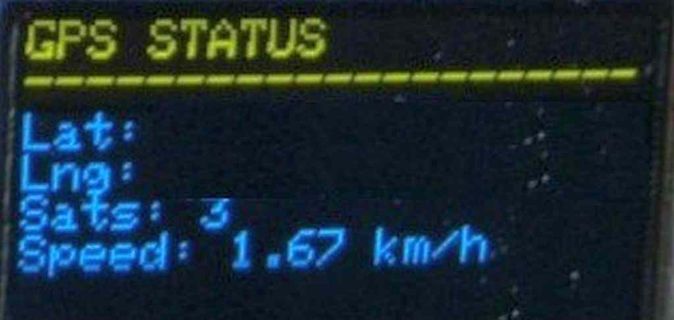 GPS Status Display
