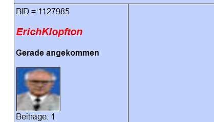 Profil eines Forenmitglieds