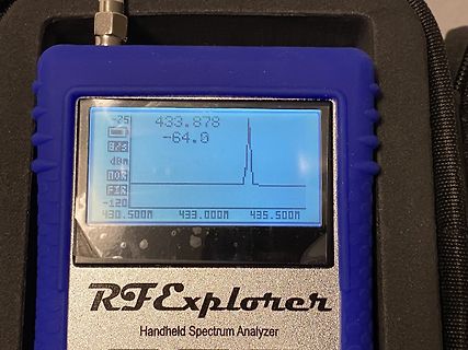 RF Explorer Handheld Spectrum Analyzer