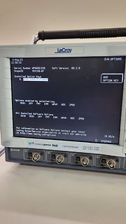 Display eines LeCroy WavePro 960 Oszilloskops