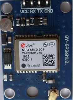 u-blox NEO-6M GPS Modul auf GY-GPS6MV2 Leiterplatte