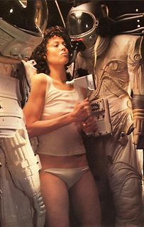 Szene aus einem Science-Fiction-Film mit Astronauten