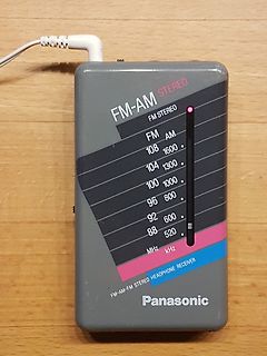 Panasonic FM-AM Stereo Kopfhörer-Empfänger
