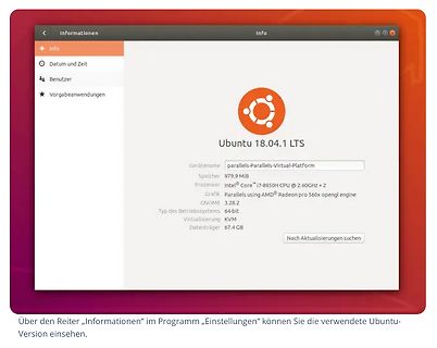 Ubuntu Systeminformationen