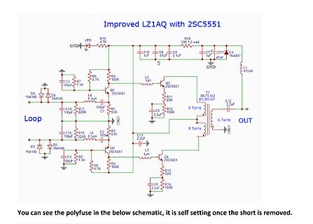 Schaltplan Improved LZ1AQ mit 2SC5551