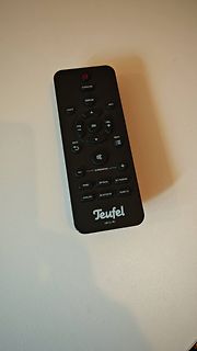 Fernbedienung eines Teufel Soundsystems