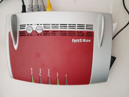 Fritz!Box Router von oben