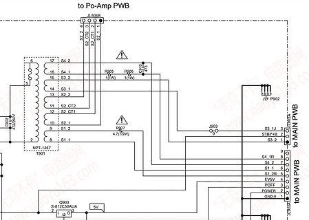Schaltplan eines elektronischen Moduls