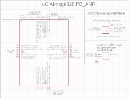 Schaltplan für uC Atmega328 PB_ANR