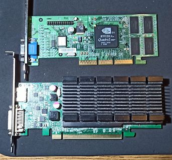 NVIDIA Quadro 2X MX GPU Karten