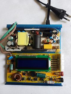 Offenes Schaltnetzteil mit LCD-Display