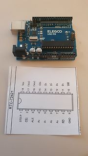 Elegoo Uno R3 und Pinbelegung RTC-72421