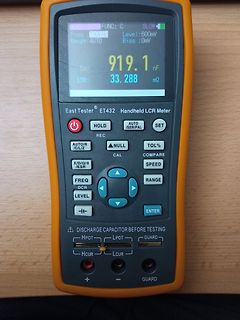 Handheld LCR Meter East Tester ET432