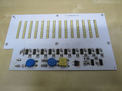 Bestückte LED-Leiterplatte