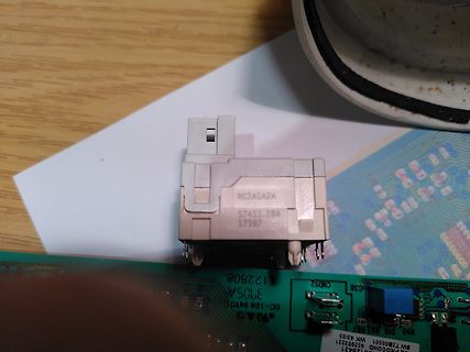 Elektronikbauteil auf Leiterplatte