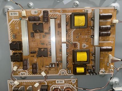Detaillierte Ansicht einer bestückten Leiterplatte