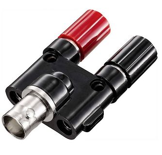 Labornetzteil-Anschluss mit Potentiometer und Buchse