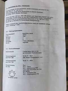 Dokumentation der Schnittstelle und Pinbelegung eines REC Geräts