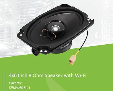 4x6 Inch 8 Ohm Speaker mit Wi-Fi