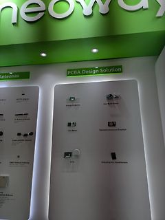 Ausstellungsstand für PCBA Design Solution und Antennen