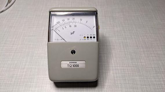 Siemens Analog-Messgerät für Kapazität