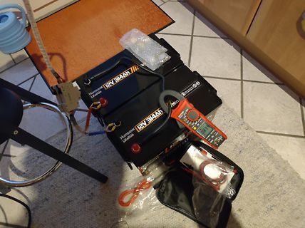 Messung einer LiFePO4 Batterie mit Multimeter