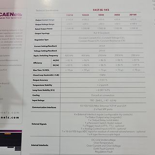 Technische Spezifikationen eines Netzteils